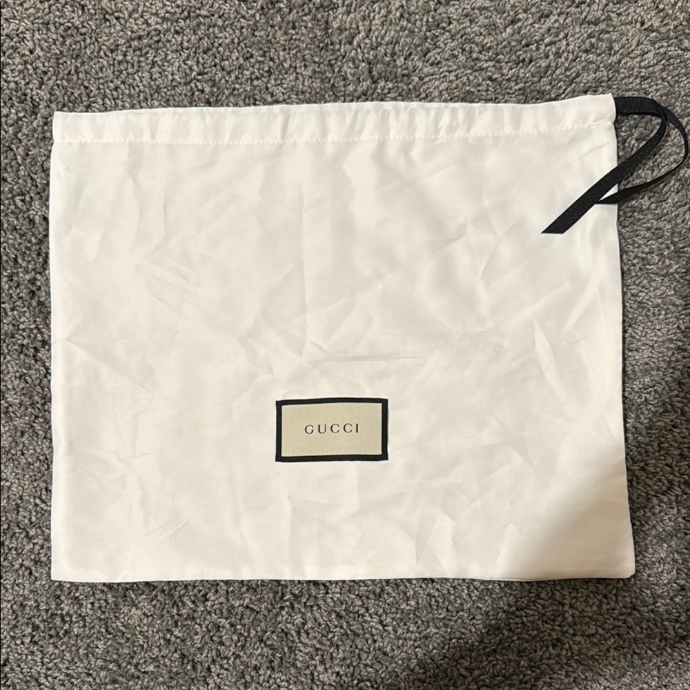 Gucci Cream Dust Bag